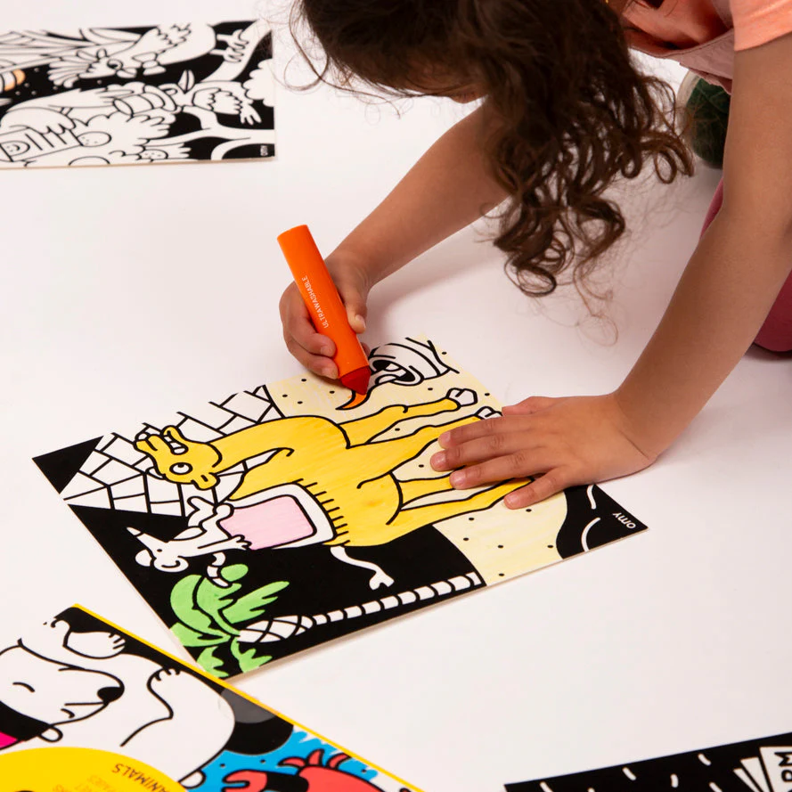 Coloriage velours - Animals - Image 3