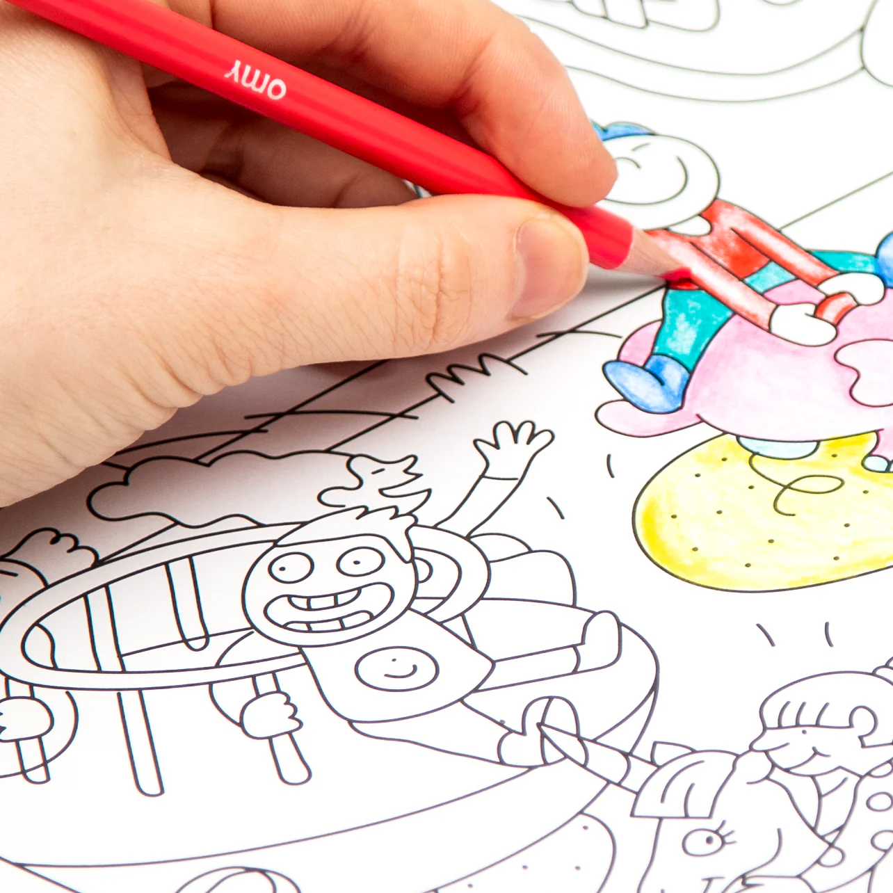 Kids life - Poster géant à colorier - Image 3