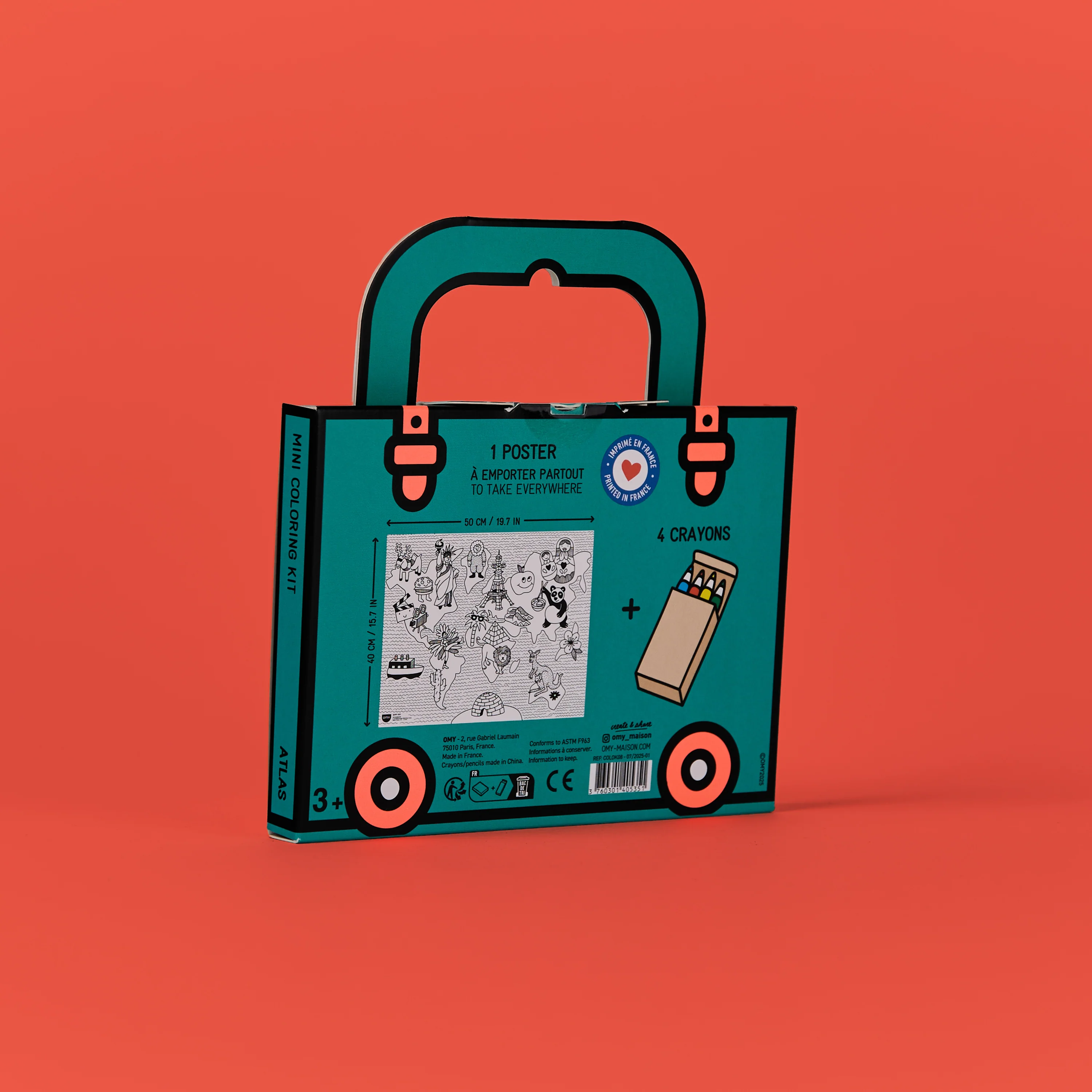 Mini Coloring Kit - Atlas - Image 5