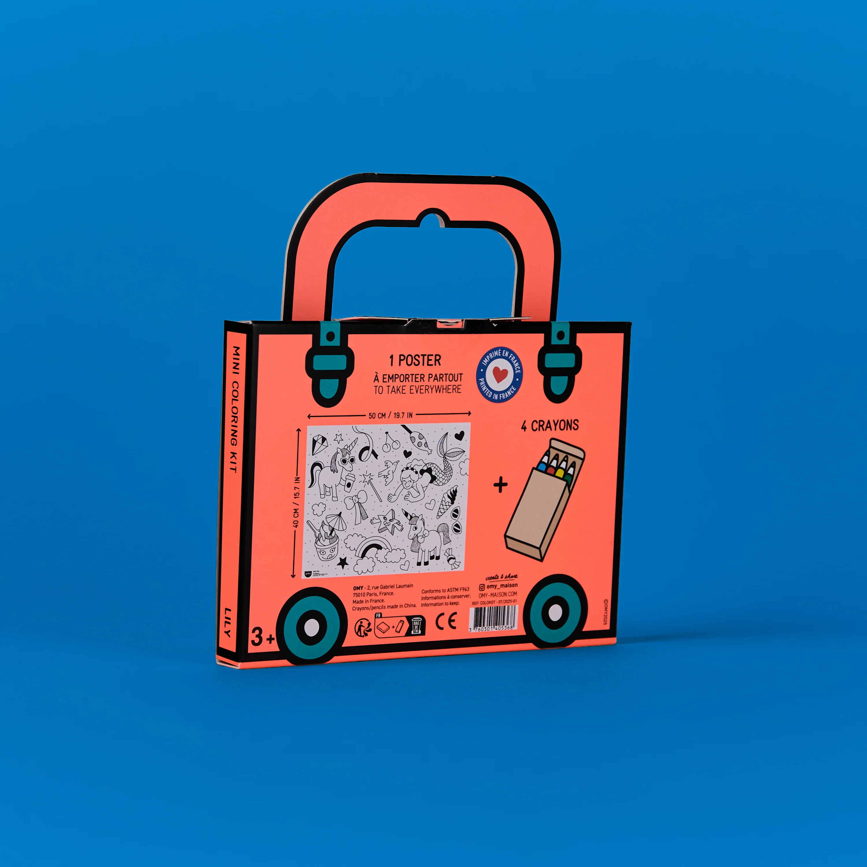 Mini Coloring Kit - Lily - Image 3