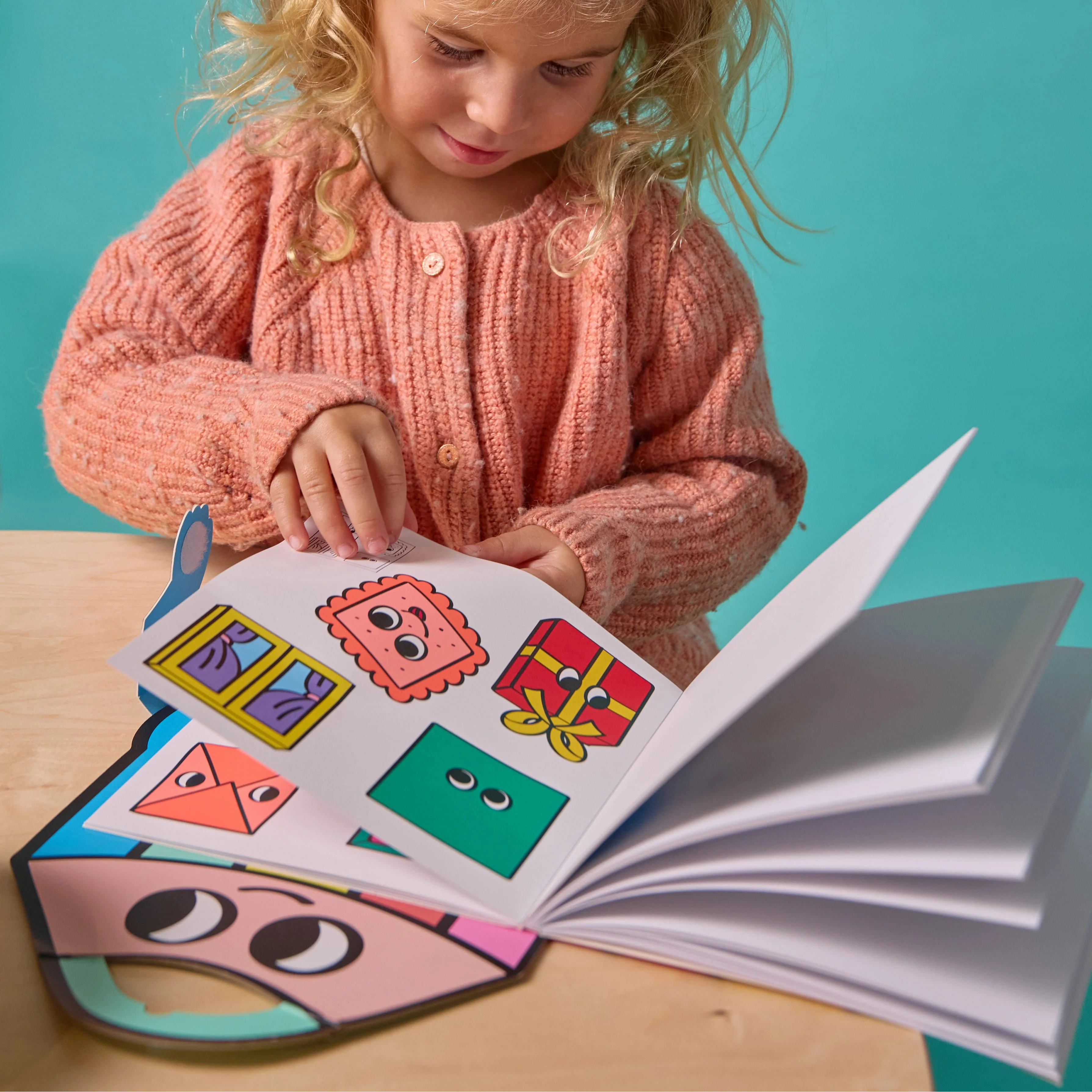 Montessori Stickers Book - Geometric Shapes - Image 6