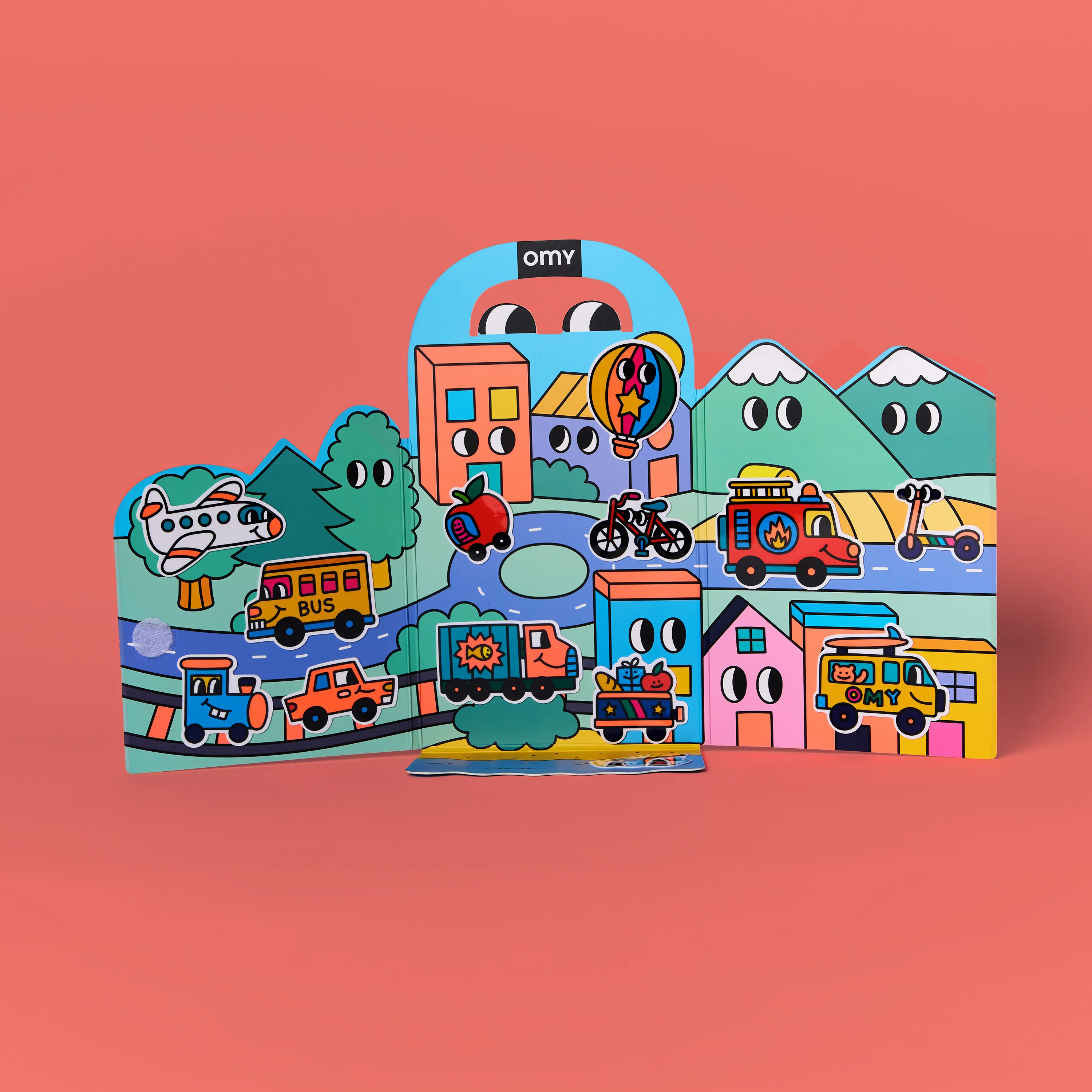 Montessori Stickers Kit - Vroom Vroom - Image 6