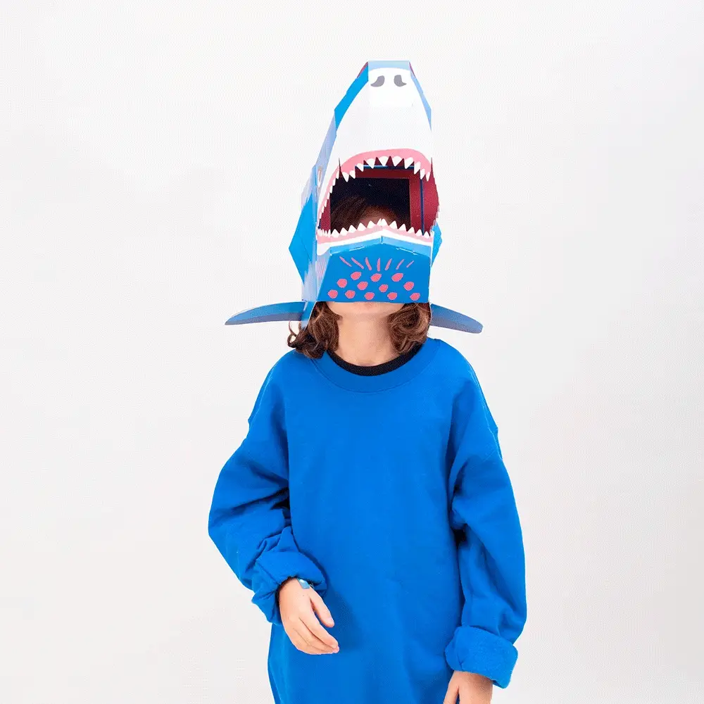 Requin - Masque 3D - Image 3
