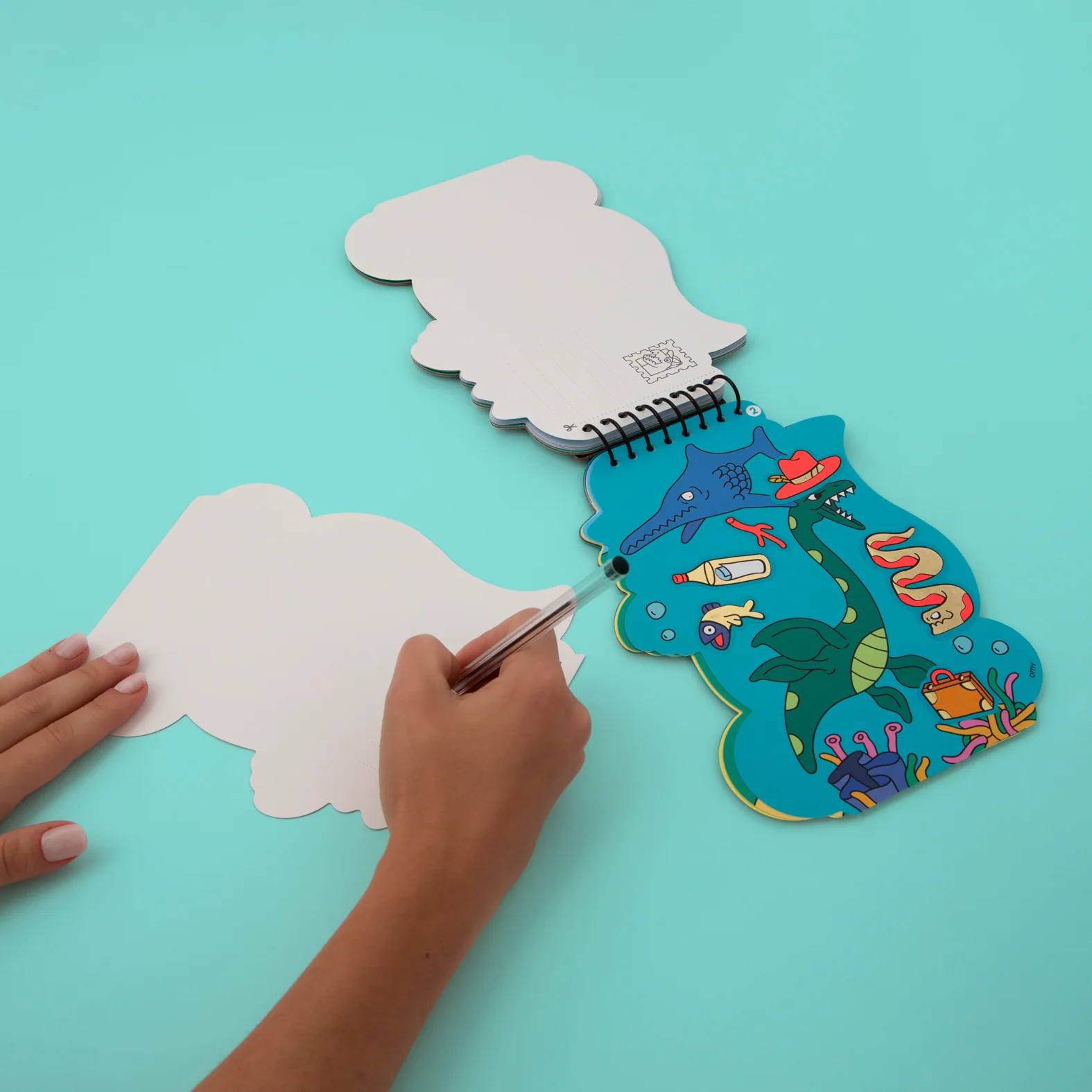 Sticker activity book - Dinos - Image 4