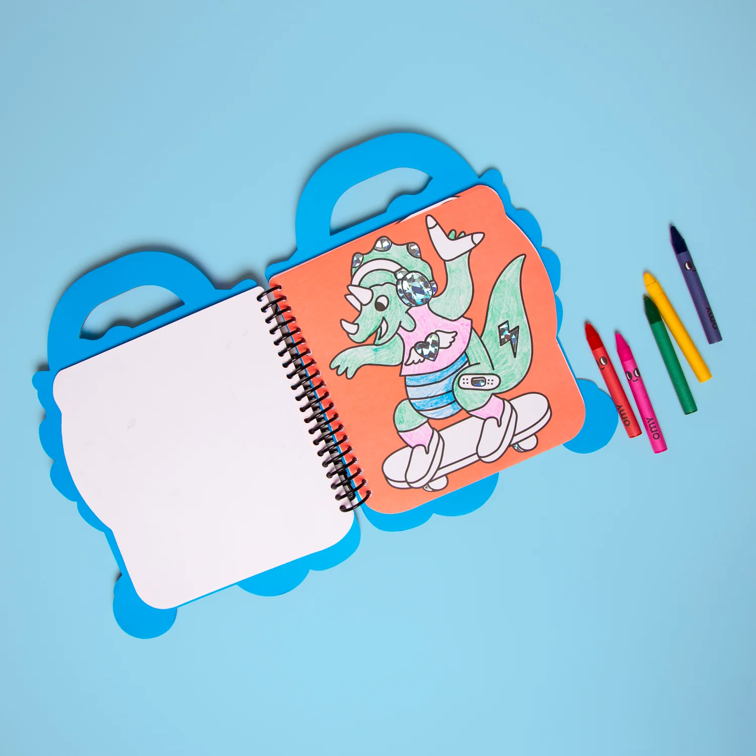 Super Coloring & Stickers Book - Dino - Image 3