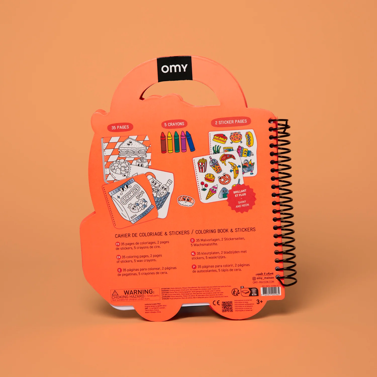 Super Coloring & Stickers Book - Yummy - Image 5